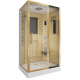 Душевая кабина NIAGARA Luxe NG-7711GR 120x90x220 золото, с сиденьем