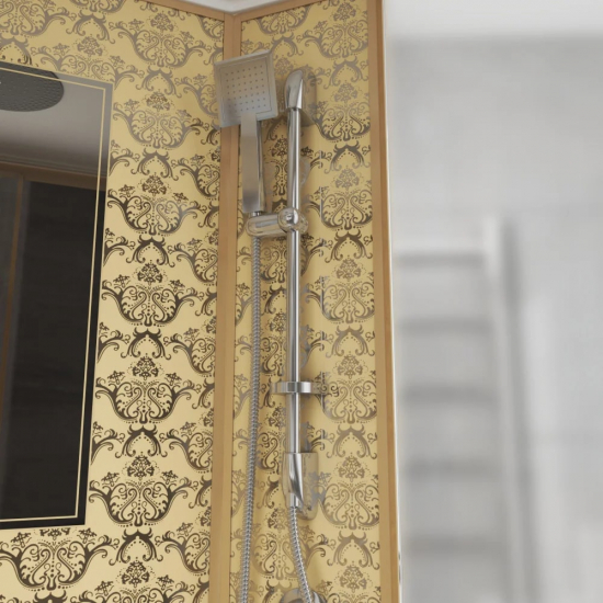 Душевая кабина NIAGARA Luxe NG-7711GR 120x90x220 золото, с сиденьем