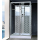 Душевая кабина NIAGARA Luxe NG-7711WBK 120x90x210 серебро, без крыши