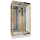 Душевая кабина NIAGARA Luxe NG-7713GR 120x82x220 золото