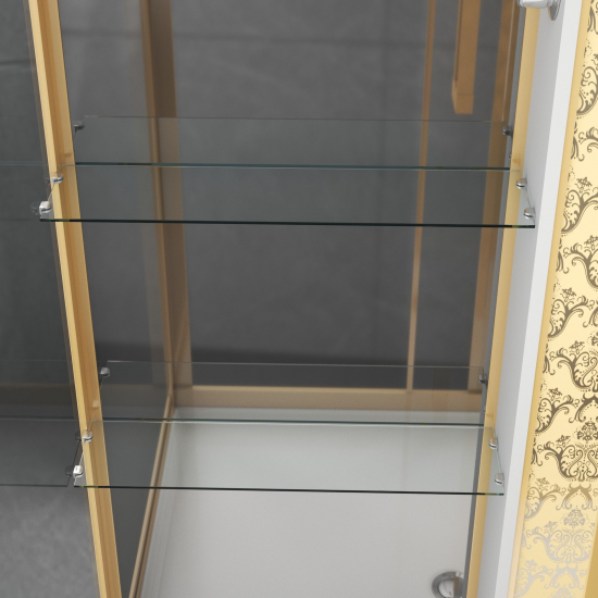 Душевая кабина NIAGARA Luxe NG-7713GR 120x82x220 золото