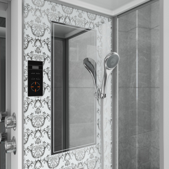 Душевая кабина NIAGARA Luxe NG-7713WR 120x82x220 серебро