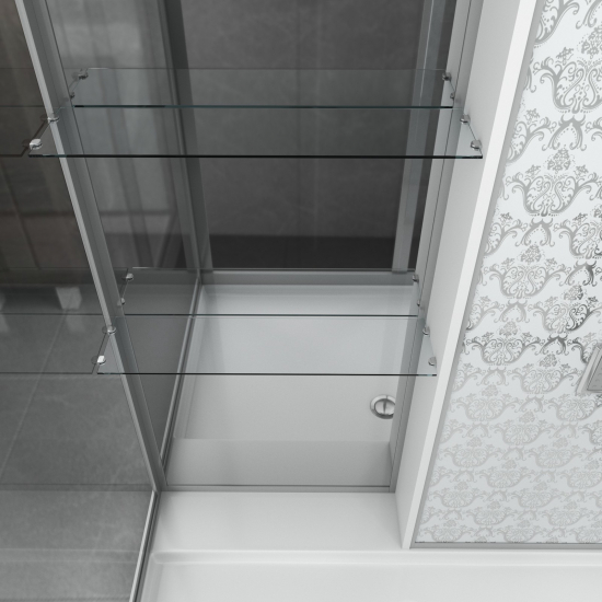 Душевая кабина NIAGARA Luxe NG-7713WR 120x82x220 серебро