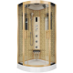 Душевая кабина NIAGARA Luxe NG-7715G 90x90x220 золото, с сиденьем
