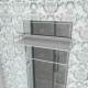 Душевая кабина NIAGARA Luxe NG-7717WBK 100x100x210 серебро, без крыши
