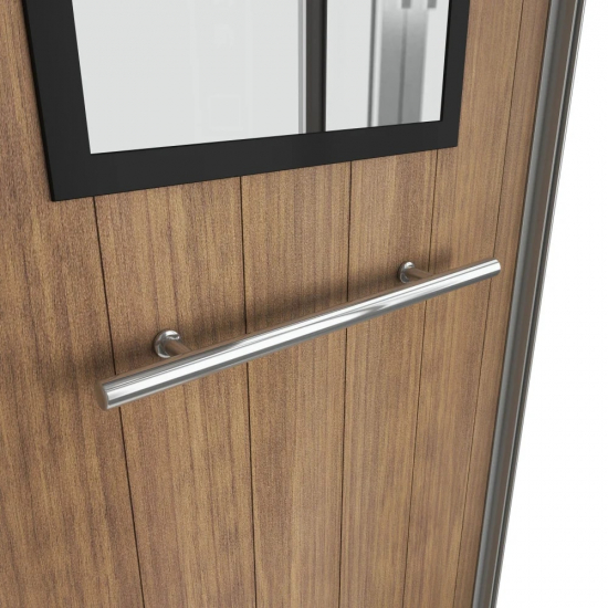 Душевая кабина NIAGARA Luxe NG-7717WD 100x100x220 серебро, имитация дерева