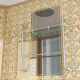 Душевая кабина NIAGARA Luxe NG-7744G 120x120x225 золото, с высоким поддоном, с сиденьем