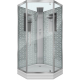 Душевая кабина NIAGARA Luxe NG-7799WBK 90x90x210 серебро, с низким поддоном, без крыши