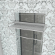 Душевая кабина NIAGARA Luxe NG-7799WBK 90x90x210 серебро, с низким поддоном, без крыши