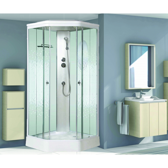 Душевая кабина NIAGARA NG-2306-01 90x90x220 мозаика