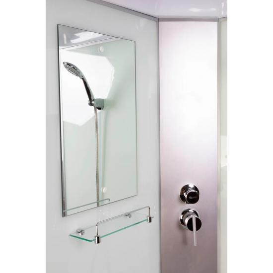 Душевая кабина NIAGARA NG-2307-14 80x80x215 с высоким поддоном, с сиденьем