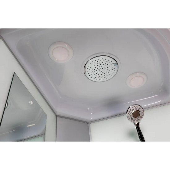 Душевая кабина NIAGARA NG-2307-14 80x80x215 с высоким поддоном, с сиденьем