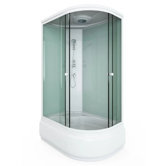 Душевая кабина NIAGARA NG-2308-14BK (900х900х2000) высокий поддон, без крыши