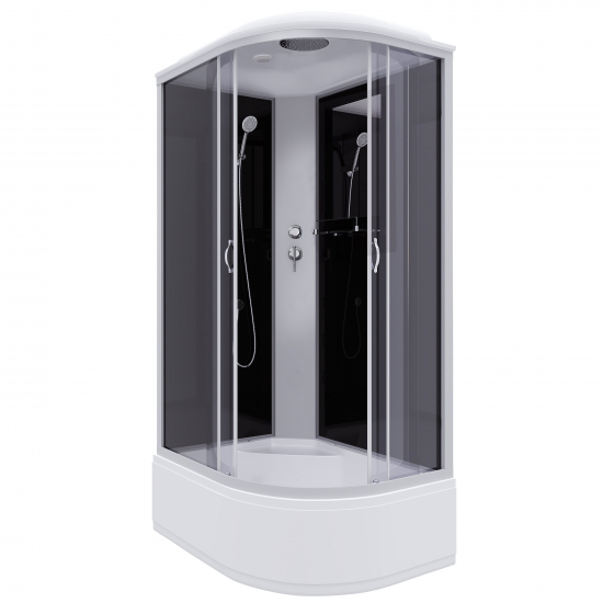 Душевая кабина NIAGARA NG-2510-14L 120x80x215 с высоким поддоном, с сиденьем