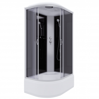 Душевая кабина NIAGARA NG-2510-14R 120x80x215 с высоким поддоном, с сиденьем