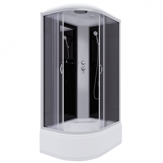 Душевая кабина NIAGARA NG-2510-14R 120x80x215 с высоким поддоном, с сиденьем