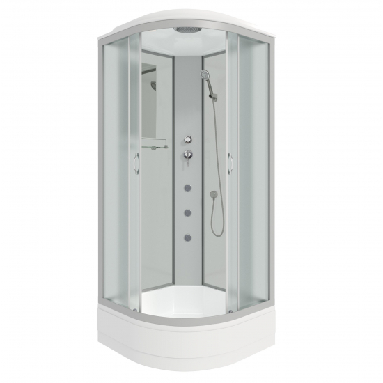 Душевая кабина NIAGARA NG-3302-14G 100x100x215