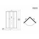 Душевая кабина NIAGARA NG-3302-14G 100x100x215