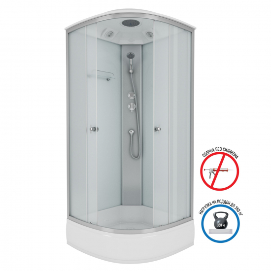 Душевая кабина NIAGARA NG-3304-14 90x90x215