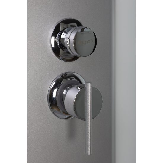 Душевая кабина NIAGARA NG-4302-14 100x100x215 с низким поддоном