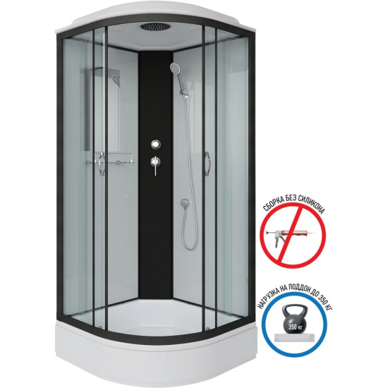 Душевая кабина NIAGARA NG-6703-14 80x80x220