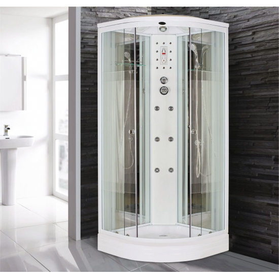 Душевая кабина NIAGARA NG-702-01N 100x100x220 с низким поддоном