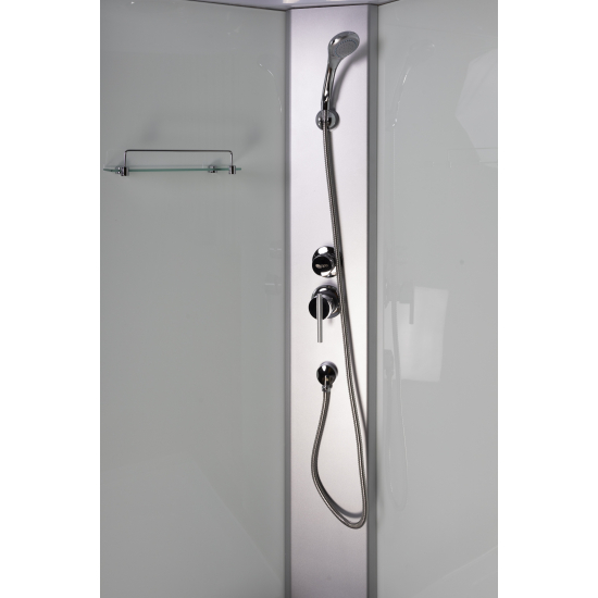 Душевая кабина NIAGARA NG-7307-14 80x80x215 с высоким поддоном, с сиденьем