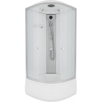 Душевая кабина NIAGARA NG-7308-14 90x90x215 с высоким поддоном, с сиденьем