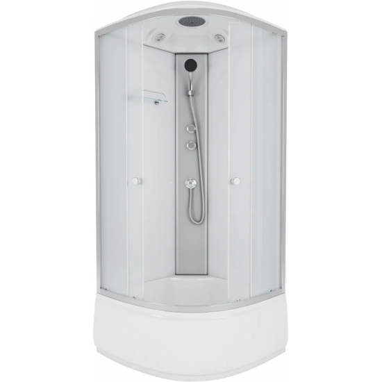 Душевая кабина NIAGARA NG-7308-14 90x90x215 с высоким поддоном, с сиденьем