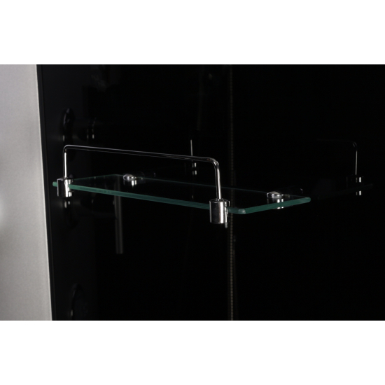 Душевая кабина NIAGARA NG-7508-14 90x90x215 BLACK с высоким поддоном, с сиденьем