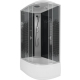Душевая кабина NIAGARA NG-7510-14L BLACK 120x80x215 с высоким поддоном, с сиденьем