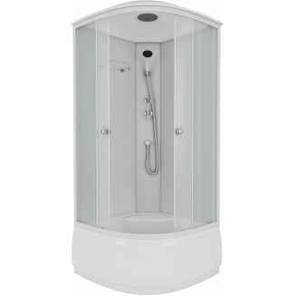 Душевая кабина NIAGARA NG-8308-14 90x90x215 с высоким поддоном, с сиденьем