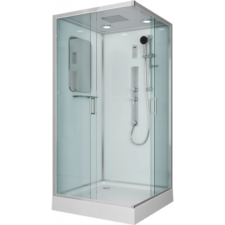 Душевая кабина NIAGARA Premium NG-6002-01GQ 100x100x210 с низким поддоном