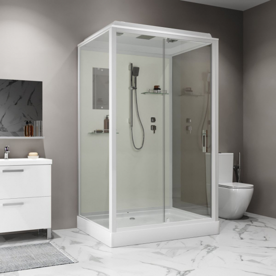 Душевая кабина NIAGARA Standart ST120/90/15Q 120x90x215 с низким поддоном