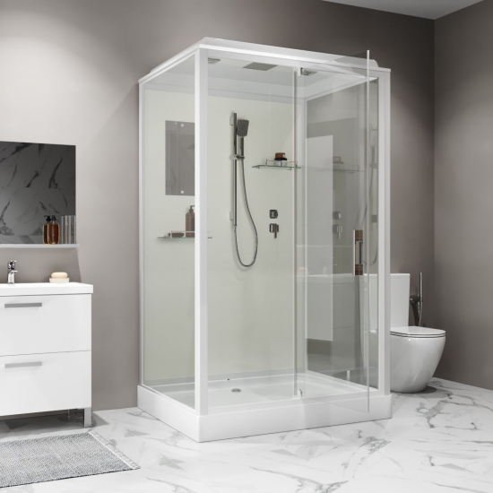 Душевая кабина NIAGARA Standart ST120/90/15Q 120x90x215 с низким поддоном