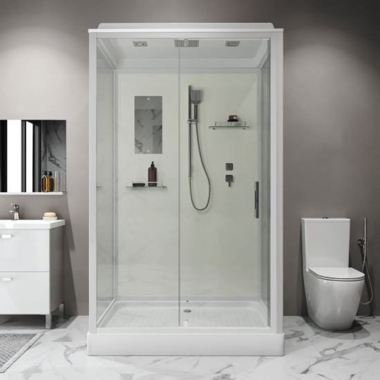 Душевая кабина NIAGARA Standart ST120/90/15Q 120x90x215 с низким поддоном