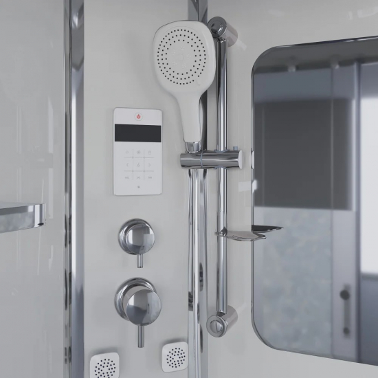 Душевая кабина NIAGARA Ultra NG-308-01 90х90, с высоким поддоном