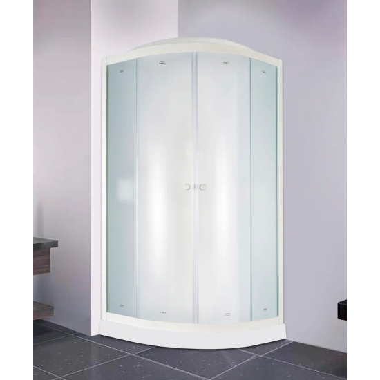 Душевая кабина PARLY Аcrilic AE911 90x90x215 с низким поддоном, монтаж без силикона