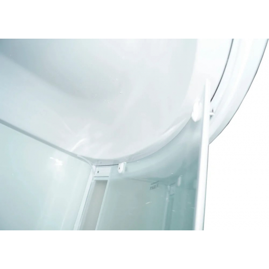 Душевая кабина PARLY Bianco Эконом EB1221L 120x80x215 с высоким поддоном, монтаж без силикона, L