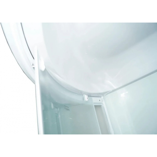 Душевая кабина PARLY Bianco Эконом EB1221R 120x80x215 с высоким поддоном, монтаж без силикона, R