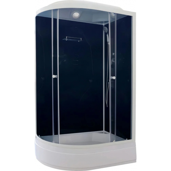 Душевая кабина PARLY Classic CM121R 120x80x215 со средним поддоном, монтаж без силикона, R