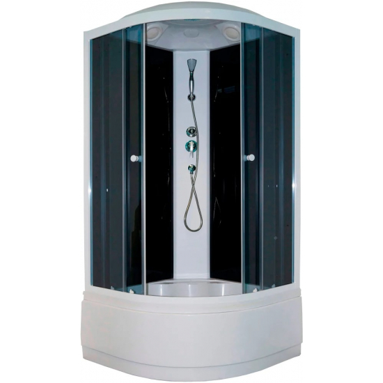 Душевая кабина PARLY Classic Эконом EC1021 100x100x215 с высоким поддоном, монтаж без силикона