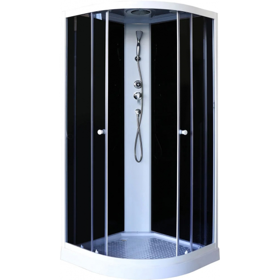 Душевая кабина PARLY Classic Эконом EC1031 100x100x210 с низким поддоном, монтаж без силикона