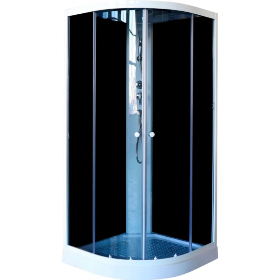Душевая кабина PARLY Classic Эконом EC1031 100x100x210 с низким поддоном, монтаж без силикона