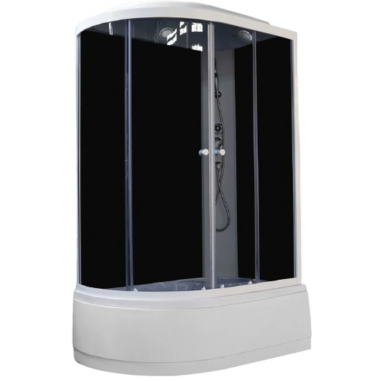 Душевая кабина PARLY Classic Эконом EC1221R 120x80x215 с высоким поддоном, монтаж без силикона, R