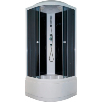 Душевая кабина PARLY Classic Эконом EC821 80x80x215 с высоким поддоном, монтаж без силикона