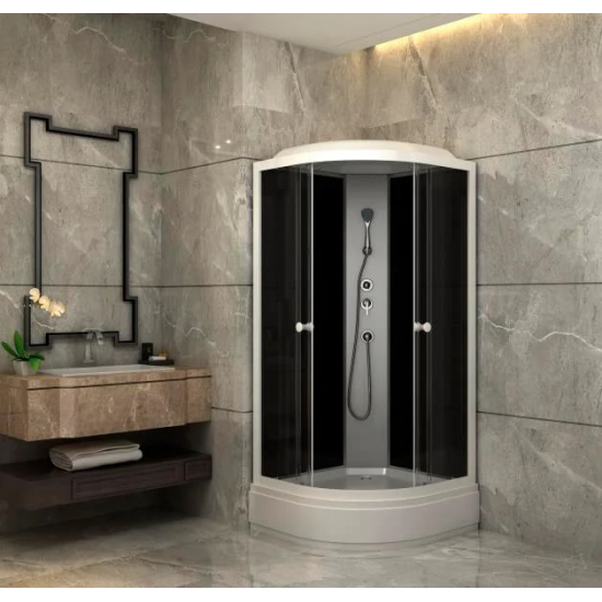 Душевая кабина PARLY Classic Эконом ECM921 90x90x215 со средним поддоном, монтаж без силикона