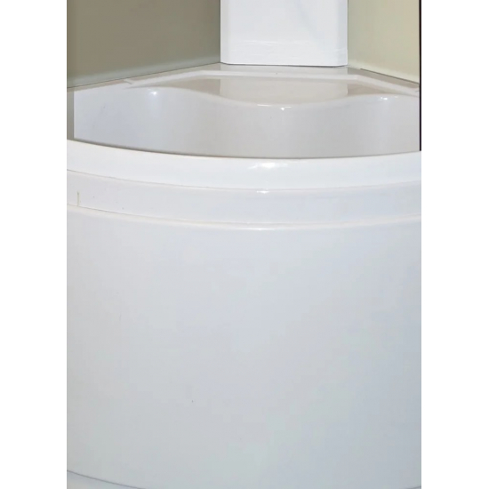 Душевая кабина PARLY Effect TMF901 85x85x195 стекло матовое, профиль белый, без крыши