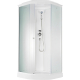 Душевая кабина PARLY Penta P911F 90x90x215 стекло матовое, профиль белый, с низким поддоном