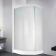 Душевая кабина PARLY Penta P911F 90x90x215 стекло матовое, профиль белый, с низким поддоном
